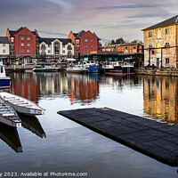 Buy canvas prints of Exeter Quayside by Graham Lathbury