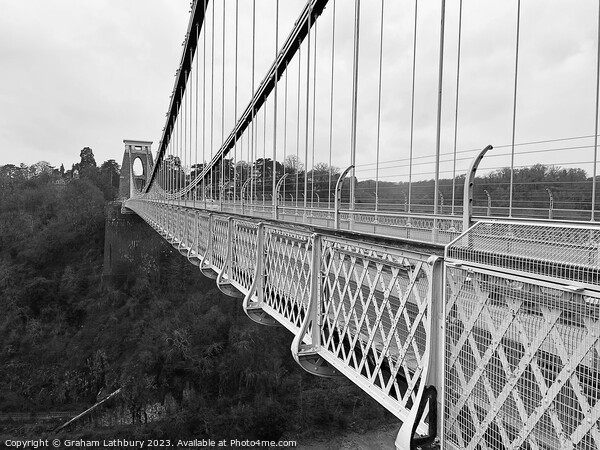 Clifton Suspension Bridge Picture Board by Graham Lathbury