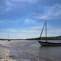 Buy canvas prints of Instow yachts by Graham Lathbury