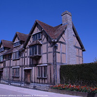 Buy canvas prints of Shakespeare's Birthplace by Graham Lathbury