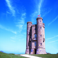 Buy canvas prints of Broadway Tower by Graham Lathbury
