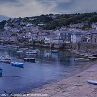 Buy canvas prints of Mousehole Harbour by Graham Lathbury