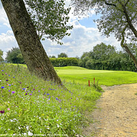 Buy canvas prints of The 18th Green by Graham Lathbury
