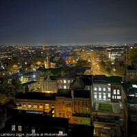 Buy canvas prints of Bristol Night Cityscape by Graham Lathbury