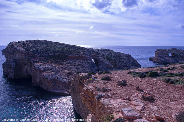 Blue Lagoon Comino, Malta Picture Board by Graham Lathbury