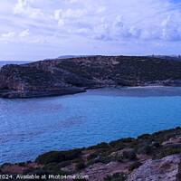Buy canvas prints of Blue Lagoon Comino, Malta by Graham Lathbury