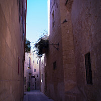Buy canvas prints of Mdina Side Street, Malta by Graham Lathbury