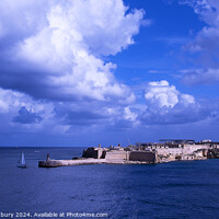 Buy canvas prints of Valletta Harbour, Malta by Graham Lathbury