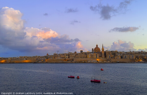 Valletta, Malta Picture Board by Graham Lathbury