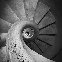 Buy canvas prints of Spiralling Down by Graham Lathbury
