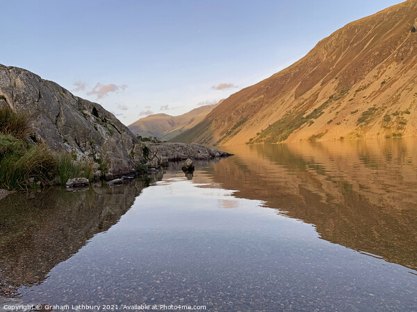 Wastwater, Lake District Picture Board by Graham Lathbury