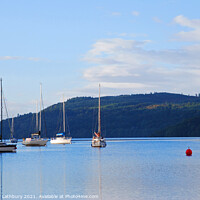 Buy canvas prints of Lake Windermere Yachts by Graham Lathbury