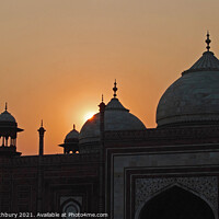 Buy canvas prints of Taj Mahal, India by Graham Lathbury