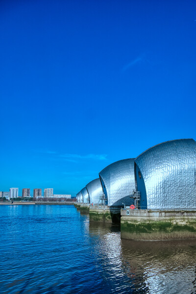 The Thames Barrier Picture Board by Travel and Pixels 