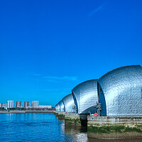 Buy canvas prints of The Thames Barrier by Stuart Chard