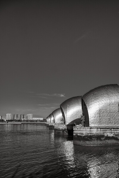 The Thames barrier Picture Board by Travel and Pixels 
