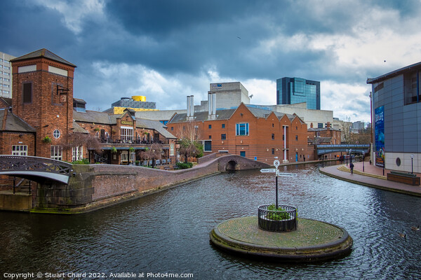 Birmingham Canal Junction Picture Board by Travel and Pixels 