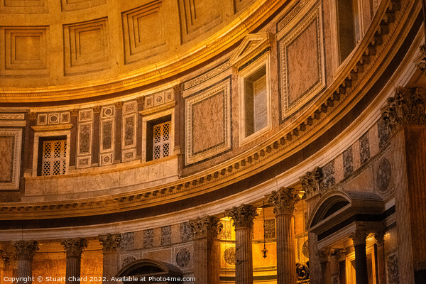 Interior of the Pantheon in Rome Picture Board by Travel and Pixels 