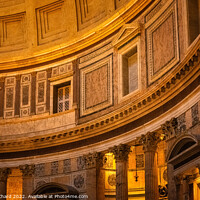 Buy canvas prints of Interior of the Pantheon in Rome by Stuart Chard