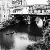 Buy canvas prints of Canoeing on the River Avon in Bath by Stuart Chard