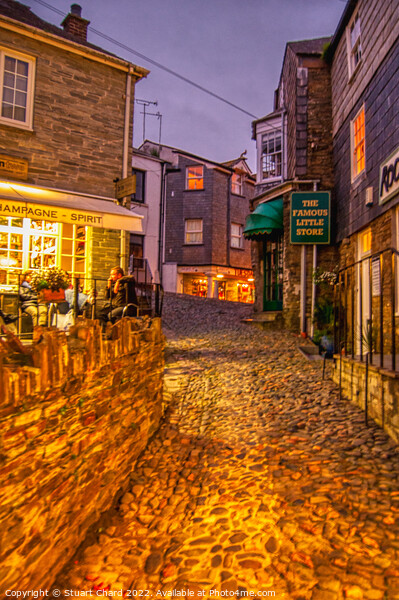Padstow street at night Picture Board by Travel and Pixels 