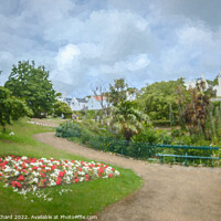 Buy canvas prints of Candie Gardens Guernsey by Stuart Chard