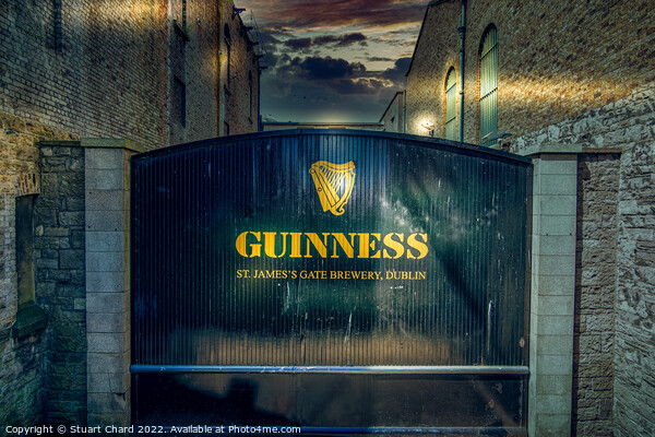 The Guiness Gates Picture Board by Stuart Chard