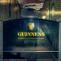 Buy canvas prints of The Guiness Gates by Stuart Chard