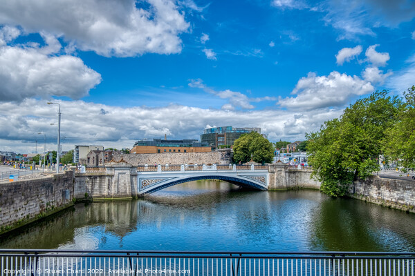 Sean Heuston Bridge Dublin Picture Board by Travel and Pixels 