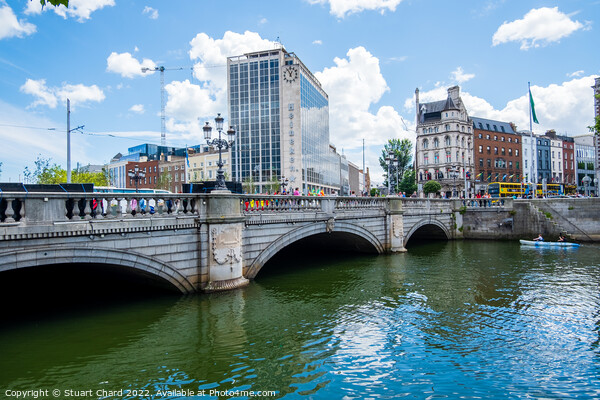 Dublin Cityscape Picture Board by Travel and Pixels 