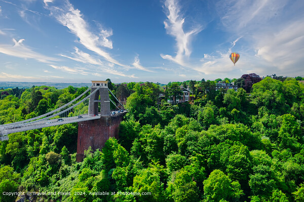 Clifton Suspension Bridge Bristol Picture Board by Travel and Pixels 