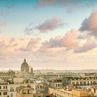 Buy canvas prints of Rome Skyline by Stuart Chard