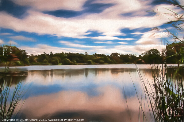 Still lake in the english countryside Picture Board by Travel and Pixels 