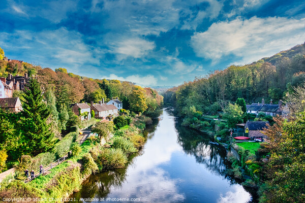 River severn ironbridge gorge shropshire england . Picture Board by Travel and Pixels 
