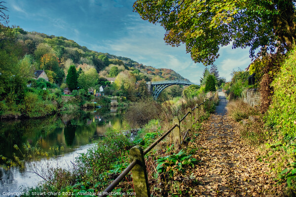River severn ironbridge gorge shropshire england. Picture Board by Travel and Pixels 