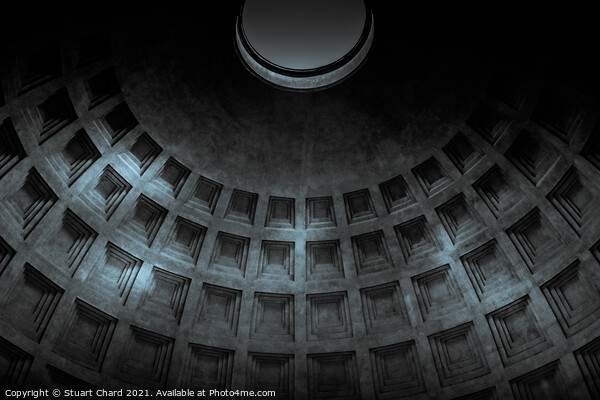 Pantheon in Rome, Italy Picture Board by Stuart Chard