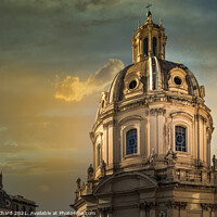 Buy canvas prints of Dome of Saint Peter, Rome Italy  by Stuart Chard