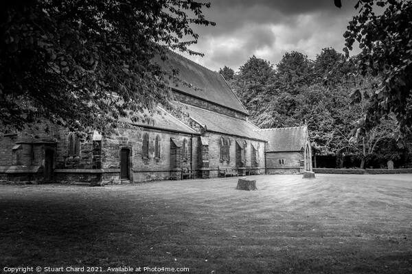 English country church in Great Wyrley Picture Board by Travel and Pixels 
