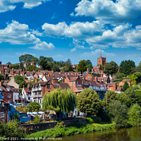 Buy canvas prints of Historic town of Bridgnorth in Shropshire by Stuart Chard