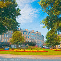 Buy canvas prints of Harrogate town in North Yorkshire by Stuart Chard
