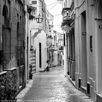 Buy canvas prints of Victoria Street in Gozo, Malts by Stuart Chard