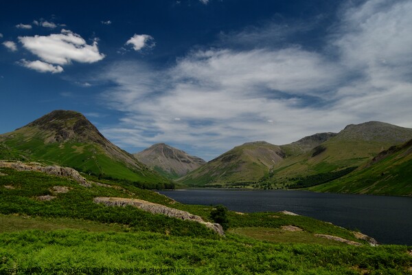 Wasdale, the Lake District Picture Board by Peter Wiseman