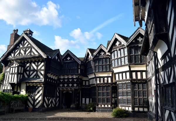Little Moreton Hall Picture Board by Peter Wiseman