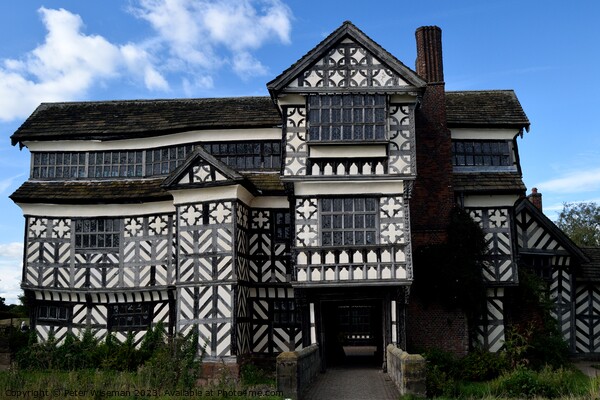 Little Moreton Hall Picture Board by Peter Wiseman