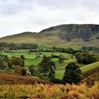 Buy canvas prints of Lake District view, St. John's in the Vale by Peter Wiseman
