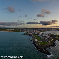 Buy canvas prints of Ramore Head by Barry Hughes