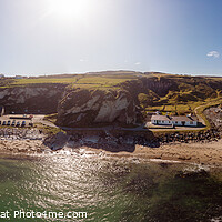 Buy canvas prints of Ballintoy Harbor by Barry Hughes