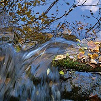 Buy canvas prints of Water over the edge by Roy Hinchliffe