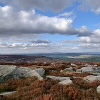 Buy canvas prints of Pennine moorland view by Roy Hinchliffe