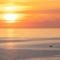 Buy canvas prints of Seascape Sunrise by Paul Whyman